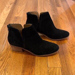 Susina Suede Ankle Booties